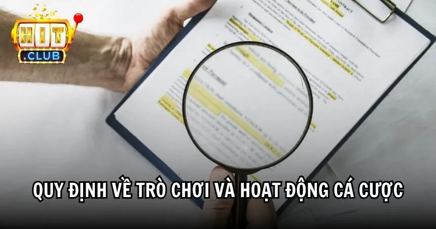 Tuân thủ điều khoản về hoạt động cá cược
